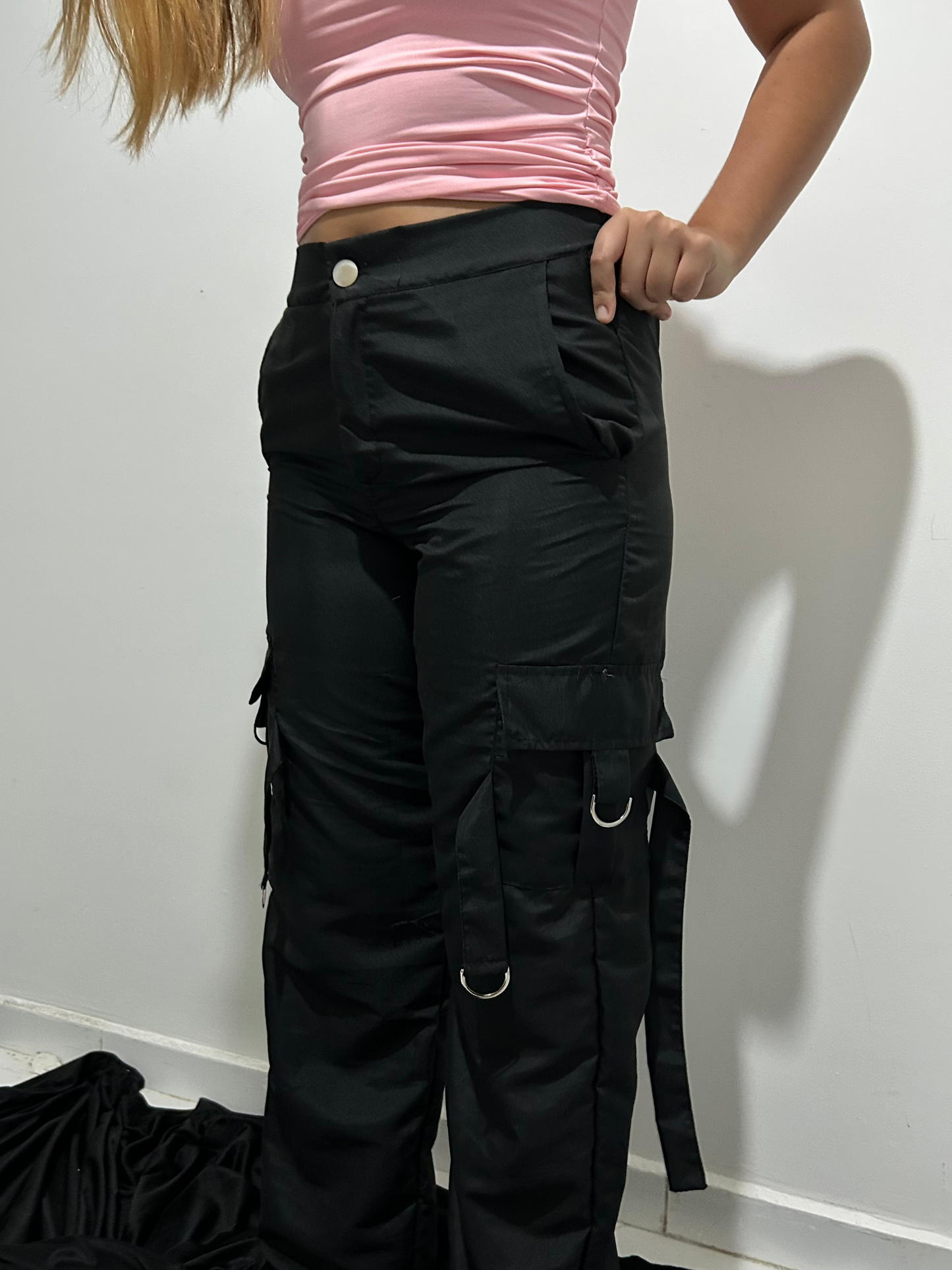 Calça Cargo Preta