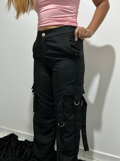 Calça Cargo Preta