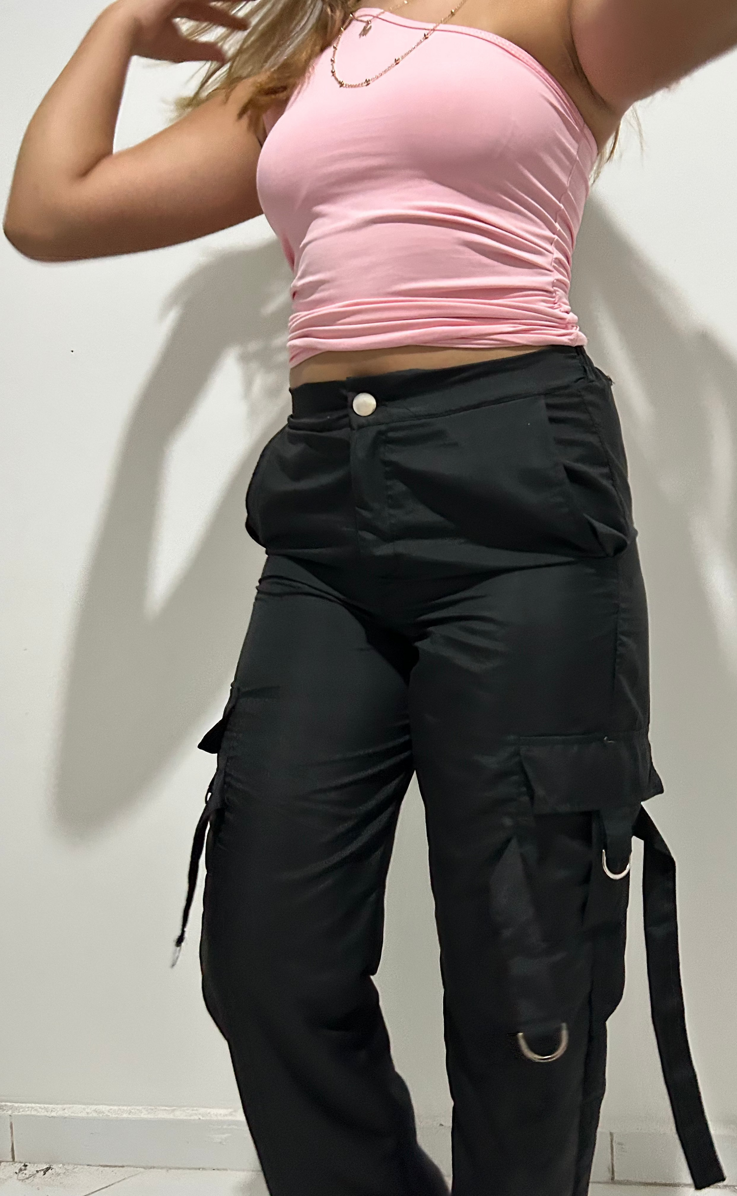 Calça Cargo Preta